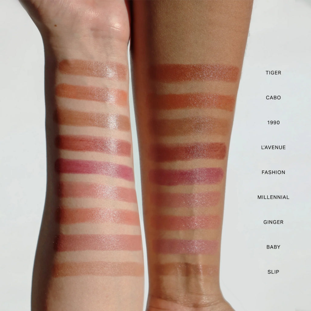 MERIT Signature Lip Lightweight Lipstick Sheer Satin Oil Vitamin Tint Stain Brown Berry Pink Red Matte Moisturiser