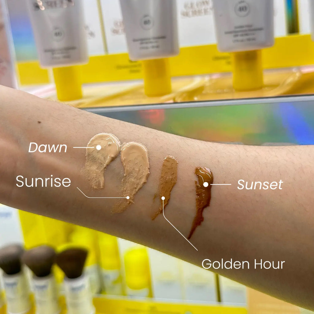 Supergoop! Supergoop Glowscreen SPF 30 40 Glowy Tinted Sunscreen Base Primer Dewy Hyaluronic Niacinamide