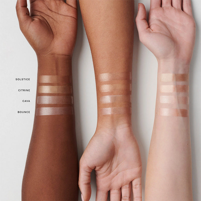 MERIT Day Glow Highlighting Balm Cream Highlighter Contour Dewy Bronzer Stick Sheer Rose Champagne Gold Eyeshadow Bronze
