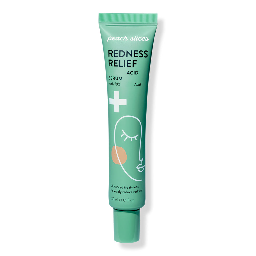 Peach Slices Redness Relief Acid Serum Essence Treatment Acne Soothing Panthenol Rosacea Brightening Eczema Blemishes