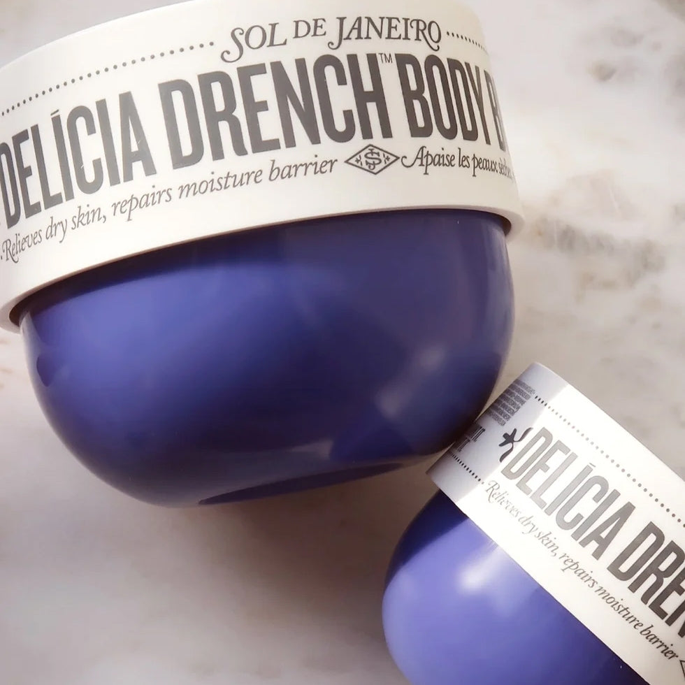 Sol de Janeiro Delícia Delicia Drench Body Butter Barrier Repair Moisturiser Cream Lotion Hyaluronic Cheirosa 59 Orchid