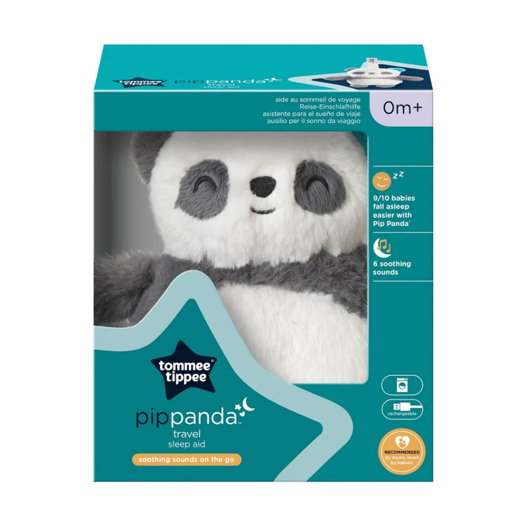 Tommee Tippee Mini Travel Sleep Aid Portable Ollie Owl Pip Panda Baby Sleep Soother White Soft Plush Toy Gift Washable