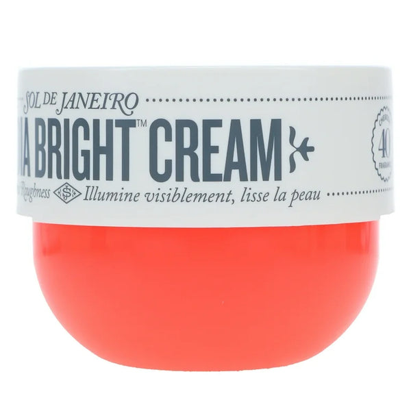 Sol de Janeiro Bom Dia Bright Body Cream Moisturiser Butter Brightening Exfoliator Vitamin C AHA BHA Lotion Spots Bumps