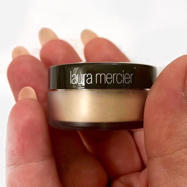 Laura Mercier Translucent Loose Setting Powder Original Glow Sample Travel Matte Oil Fixing Blurring Pores Highlight