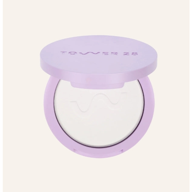 Tower 28 GetSet Pressed Powder Base Hydrating Blur Smoothing Sensitive Setting Brightening Compact Matte Translucent