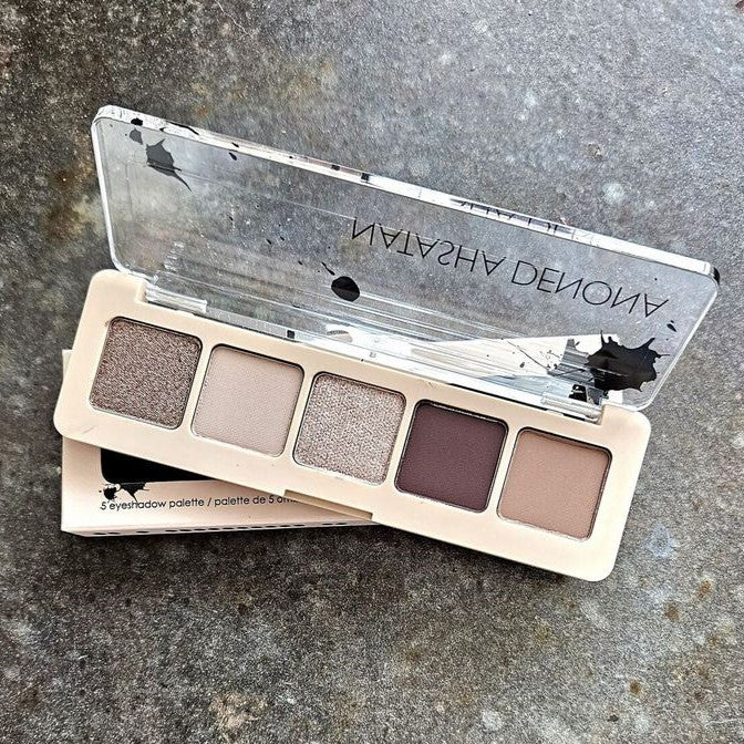 Natasha Denona My Mini Dream Eyeshadow Palette Eye Shadow Travel Gift Nude Brown Neutral Taupe Matte Metallic Compact