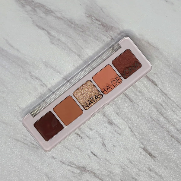 Natasha Denona Mini Biba Eyeshadow Palette Eye Shadow Travel Gift Set Metallic Nude Warm Peach Pink Neutral Brown Coral