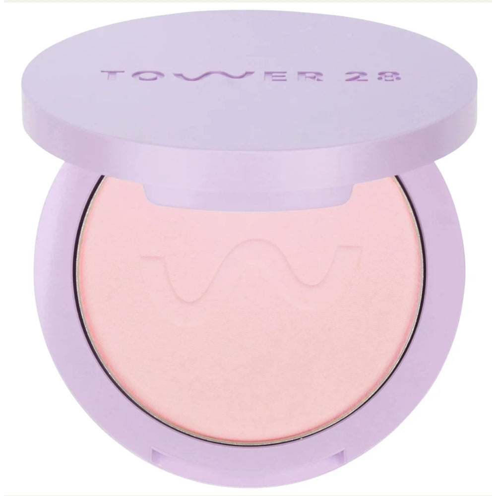 Tower 28 GetSet Pressed Powder Base Hydrating Blur Smoothing Sensitive Setting Brightening Compact Matte Translucent