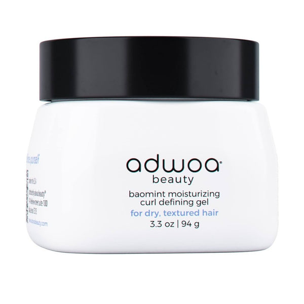 Adwoa Beauty Baomint Moisturizing Curl Cream Defining Oil Gel Wax Softening Fullness Glycerin Dry Hair Enhancing
