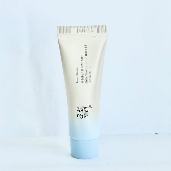 Beauty of Joseon Relief Sun Aqua Fresh Rice B5 SPF 50+ PA++++ Travel Sample Sunscreen Vitamin Panthenol Mini Gentle