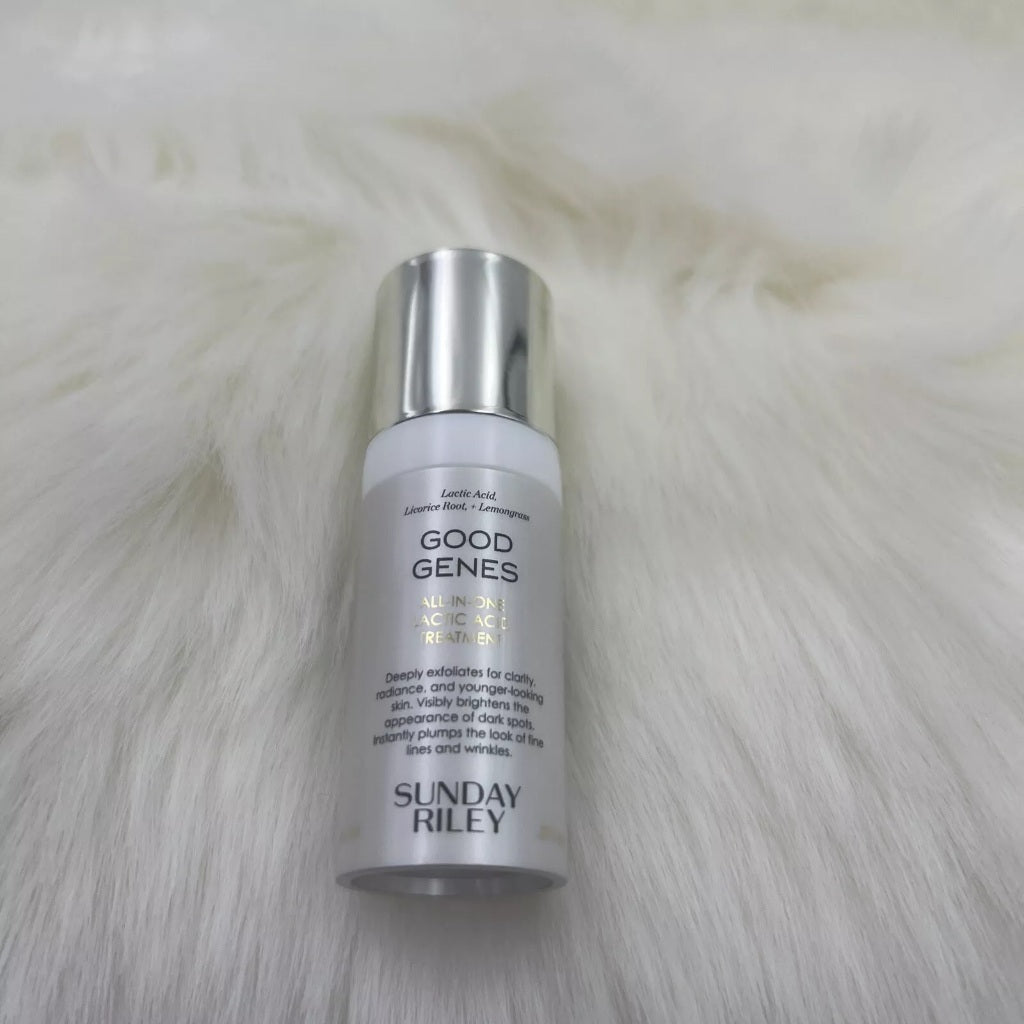 Sunday Riley Good Genes All-In-One Lactic Acid Treatment Serum Spots Exfoliating Essence Lines Wrinkles Brightening
