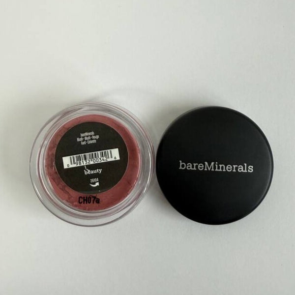 bareMinerals Loose Powder Blush Beauty Pink Mini Travel Sample Sensitive Glow Radiant Cheek Natural