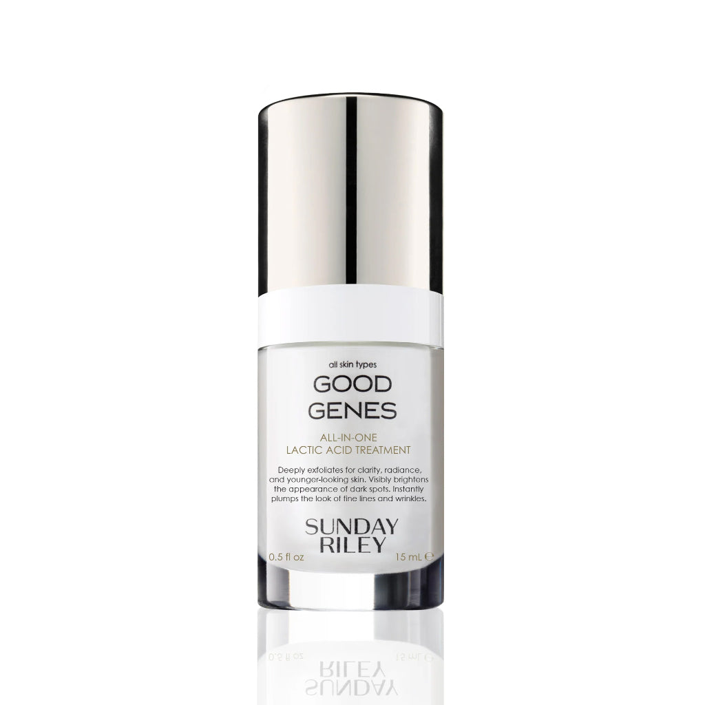 Sunday Riley Good Genes All-In-One Lactic Acid Treatment Serum Spots Exfoliating Essence Lines Wrinkles Brightening