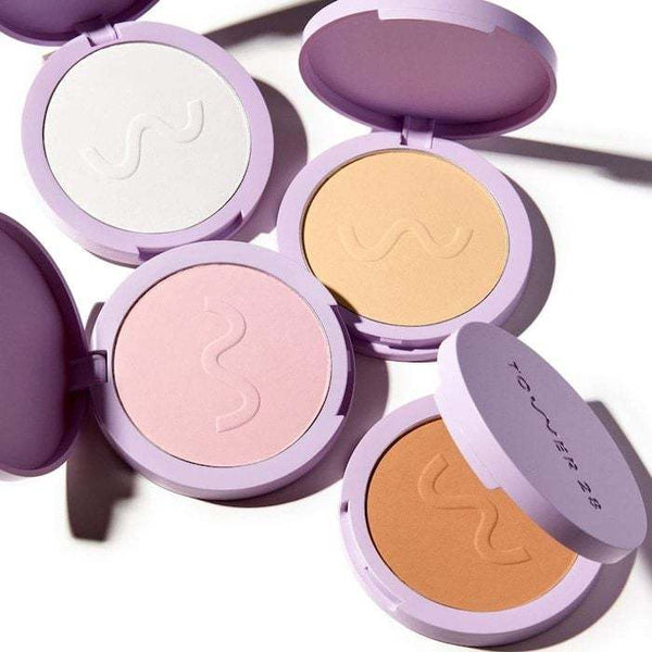 Tower 28 GetSet Pressed Powder Base Hydrating Blur Smoothing Sensitive Setting Brightening Compact Matte Translucent