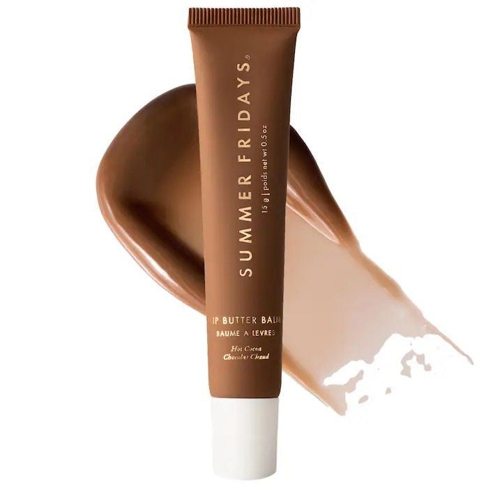 Summer Fridays Lip Butter Balm Gloss Tint Mask Vegan Night Sleeping Brown Pink Cherry Cocoa Coffee Vanilla Beige Mint
