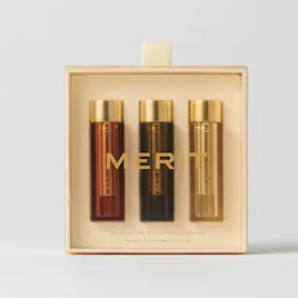 MERIT Dress Code Set Signature Lip Lipstick Lightweight Sheer Satin Matte Natural Gift Kit Pink Red Brown Neutral Nude