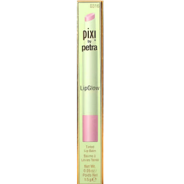 Pixi LipGlow Fleur Pink Lip Glow Tint Balm Sheer Moisturiser Gloss Butter Mango Lipstick Natural