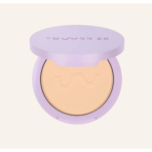 Tower 28 GetSet Pressed Powder Base Hydrating Blur Smoothing Sensitive Setting Brightening Compact Matte Translucent
