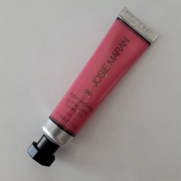 Josie Maran Argan Infinity Lip Cheek Creamy Oil Limitless Pink Tint Moisturiser Natural Sheer Gloss Treatment