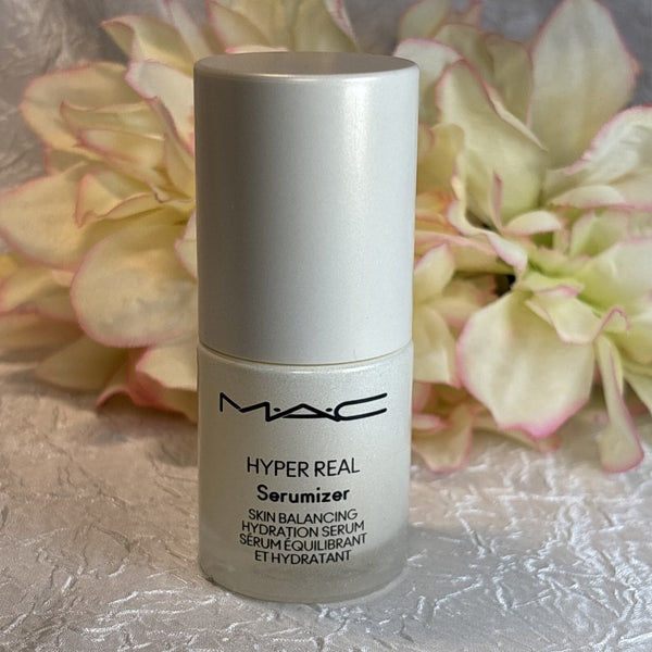 MAC Hyper Real Serumizer Skin Balancing Hydration Serum Travel Moisturiser Spots Pores Niacinamide Hyaluronic Ceramides