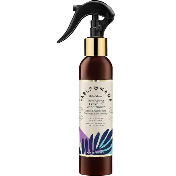 Fable & Mane MahaMane Detangling Leave-In Leave In Conditioner Aloe Amla Hydrating Mist AHA Vitamin C Spray Smoothening