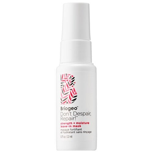 Briogeo Don't Despair Repair Moisture Damage Defense Leave-In Treatment Spray Ceramides Oils Conditioner Travel Mask