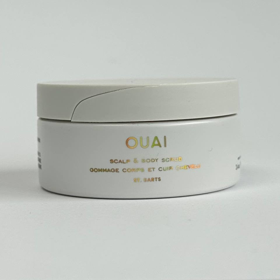 OUAI Scalp Body Scrub Sugar Coconut Oil Exfoliating Dry Moisturising Barts Melrose Aloe Vitamin C Detox Hair Softening