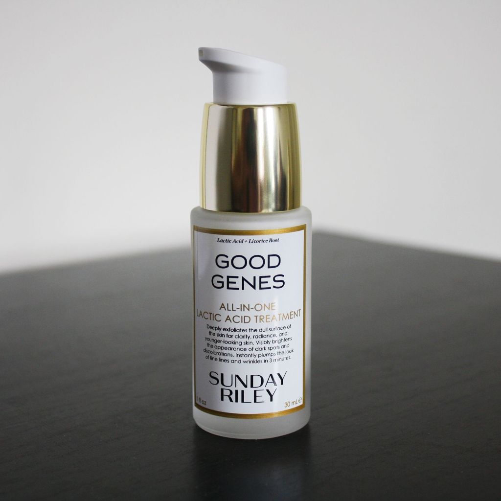 Sunday Riley Good Genes All-In-One Lactic Acid Treatment Serum Spots Exfoliating Essence Lines Wrinkles Brightening