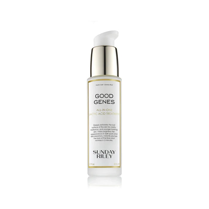 Sunday Riley Good Genes All-In-One Lactic Acid Treatment Serum Spots Exfoliating Essence Lines Wrinkles Brightening