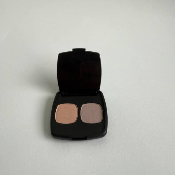 bareMinerals Ready Eyeshadow High Society Duo Matte Nude Natural Nude Pink Taupe Powder Satin Matte Pastel Lilac
