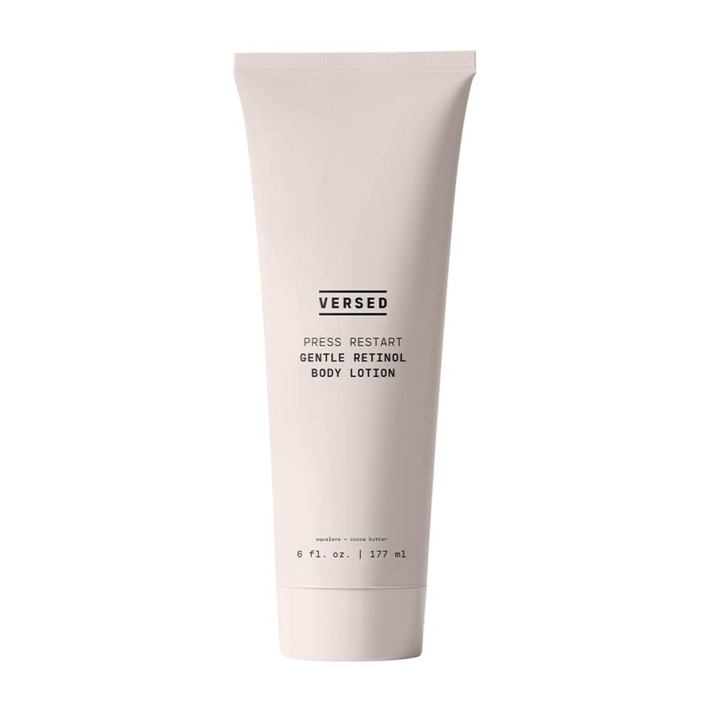 Versed Press Restart Gentle Retinol Body Lotion Cream Moisturiser Butter Squalane Treatment Firming
