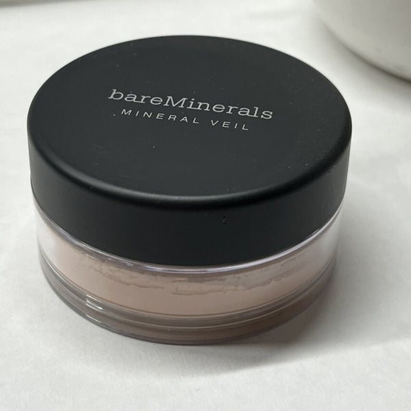 bareMinerals Mineral Veil Finishing Setting Powder Translucent Matte Sheer Loose Travel Mini Fixing Oil
