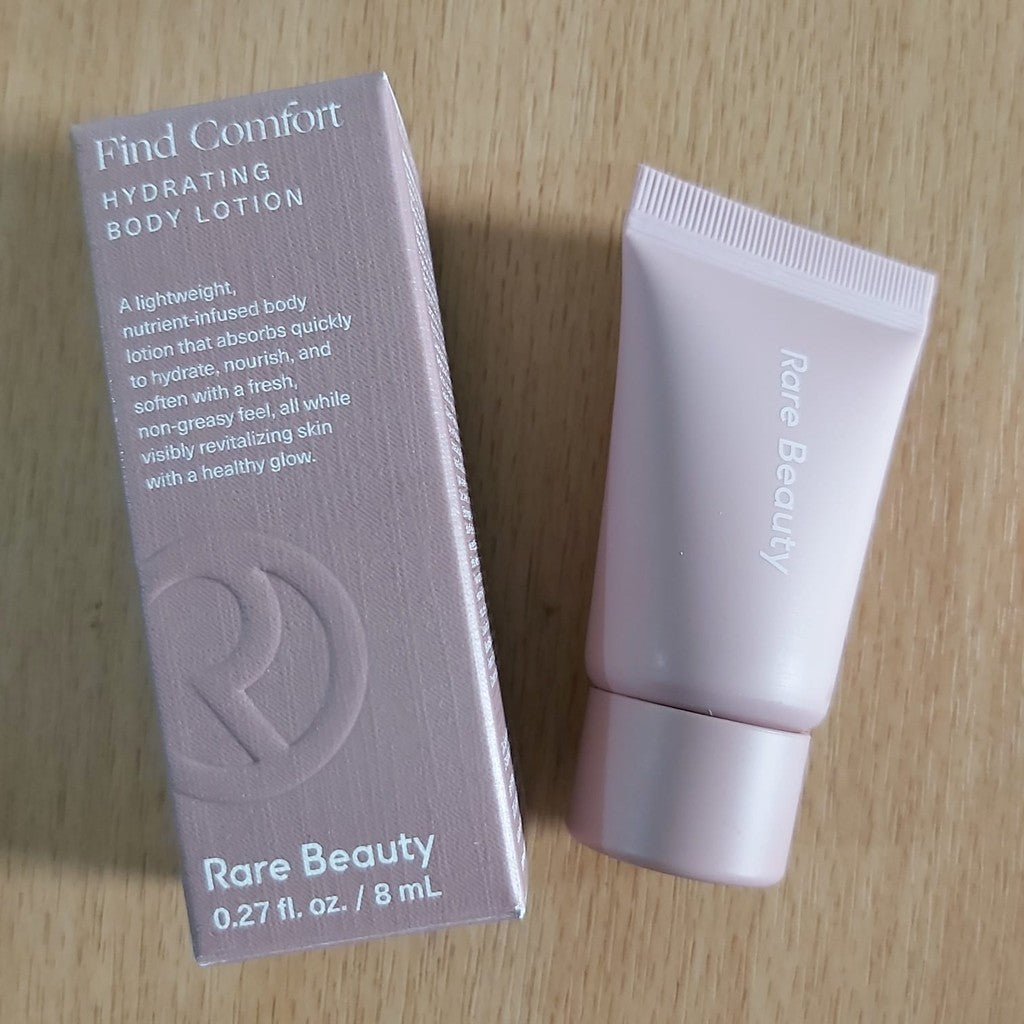 Rare Beauty Find Comfort Hydrating Body Lotion Lightweight Hydrating Nourishing Glow Vitamins Antioxidants Niacinamide