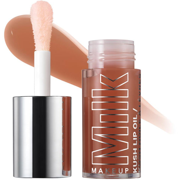 Milk Makeup Kush Sheer Hydrating Lip Oil Chocolate Cake Gloss Moisturiser Treatment Brown Warm Nude Tint
