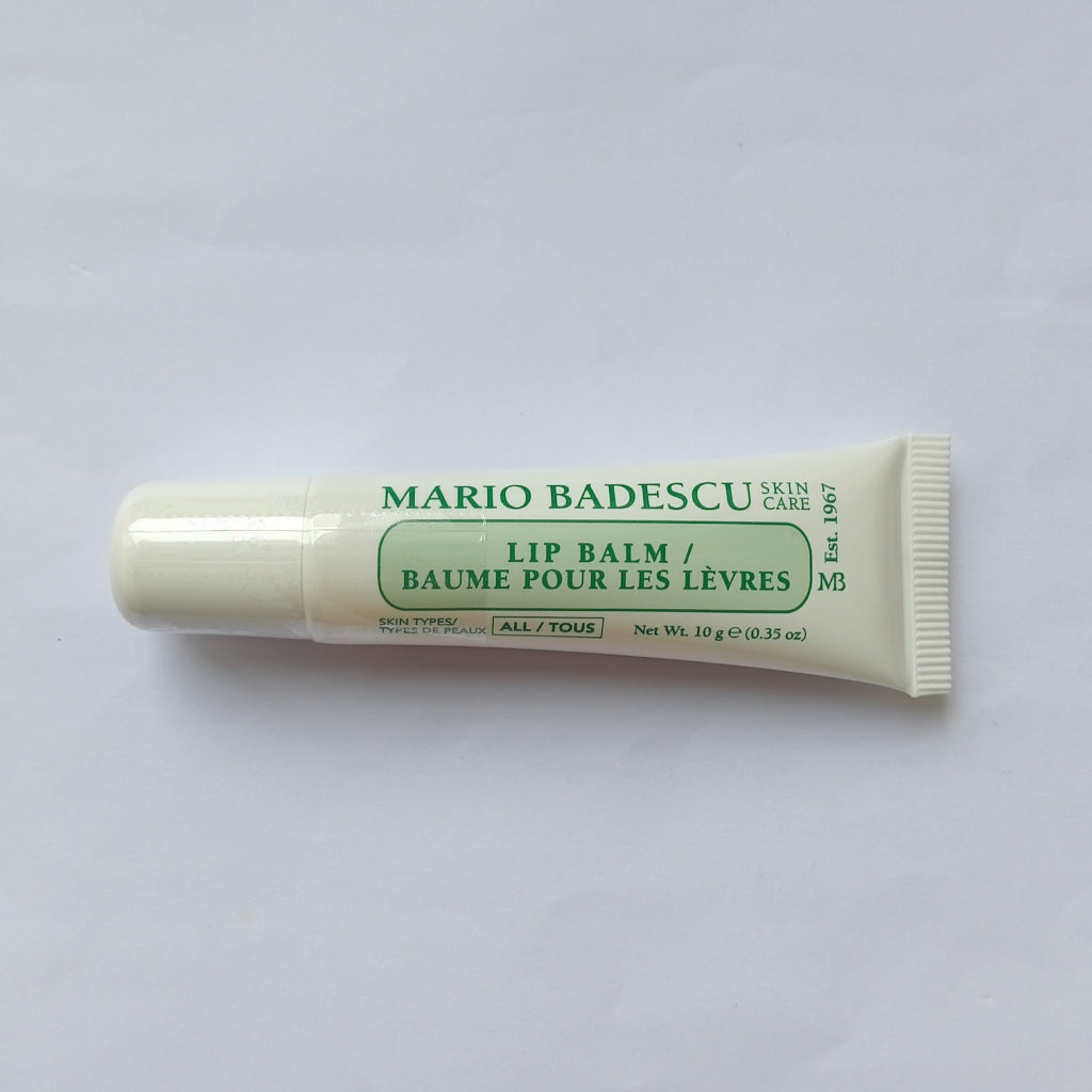 Mario Badescu Lip Balm Oil Butter Vitamin Lipstick Moisturiser Mint Rose Acai Vanilla Treatment