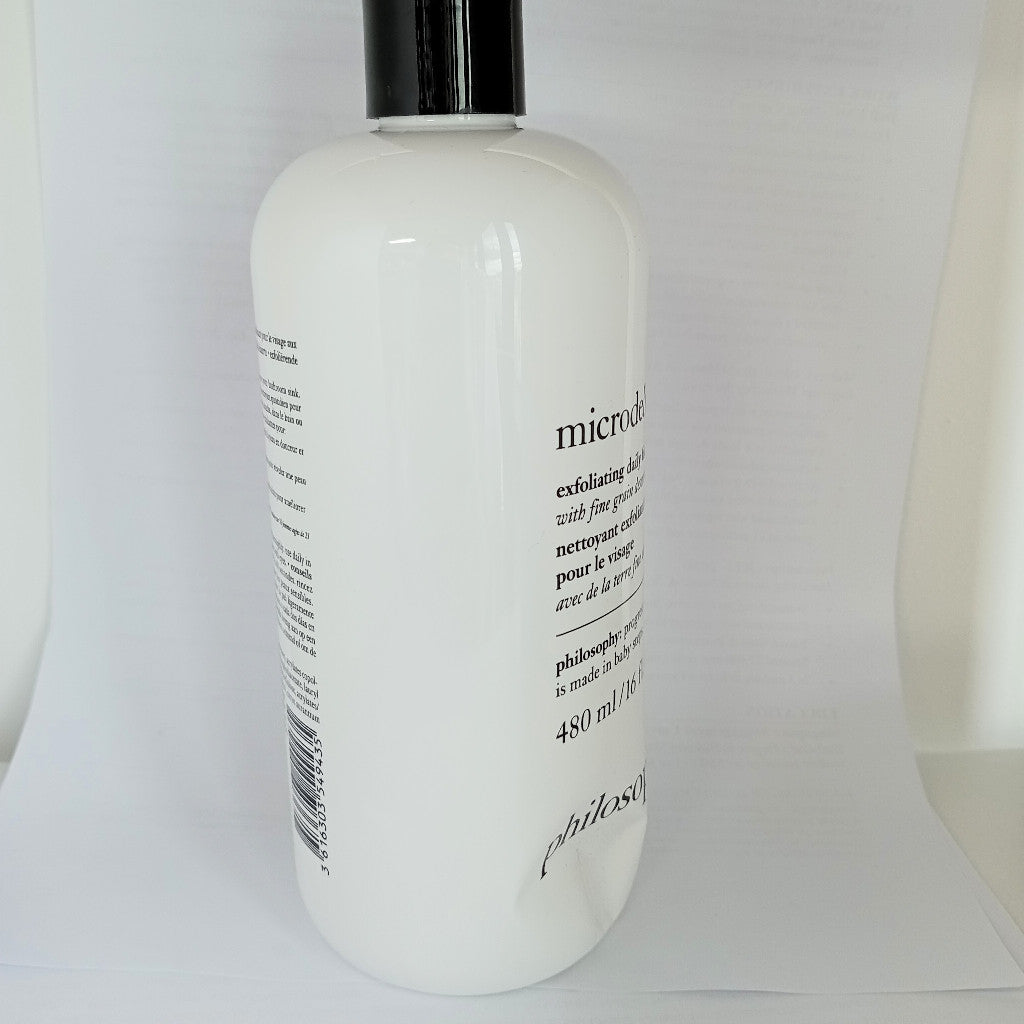Philosophy Microdelivery Exfoliating Facial Wash 240ml Cleanser Scrub 480ml