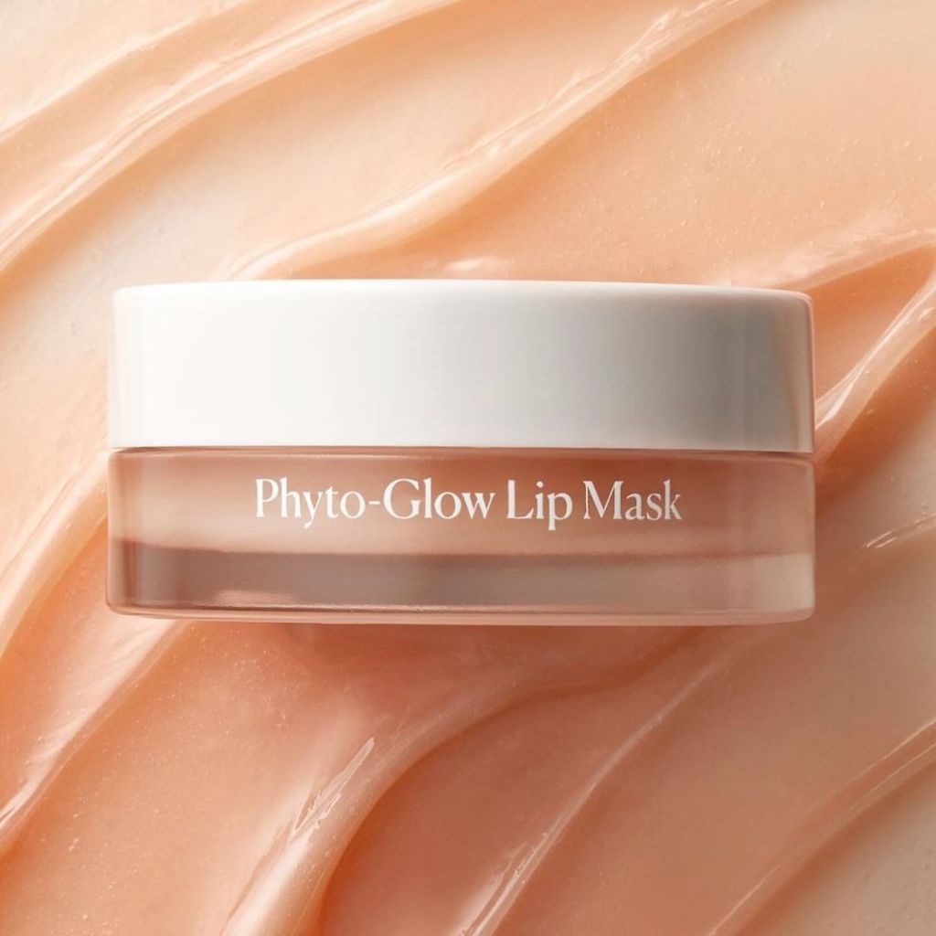 Naturium Phyto Glow Lip Mask Hydrating Balm Moisturiser Sleeping Gloss Soft Treatment Butter Vanilla Avocado Jojoba Oil