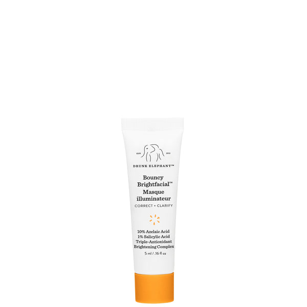 Drunk Elephant Bouncy Brightfacial Travel Moisturizing Azelaic Acid Salicylic Acid Anti-oxidants Ceramides Niacinamide