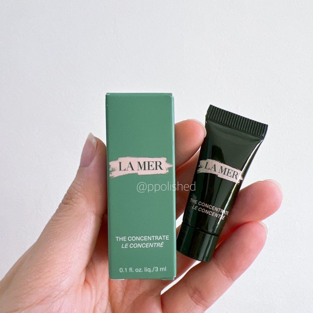 La Mer The Concentrate Serum Travel Strengthen Hydrating Soothe Redness Irritation Glycerin