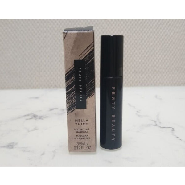 Fenty Beauty Hella Thicc Volumizing Mascara Cuz I'm Black Creamy Weightless Longwear Sweat Humidity Transfer Resistant