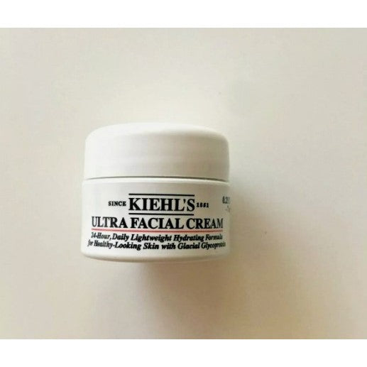 KIEHL'S Ultra Facial Cream Hydrating Moisturizer Lightweight Softening Strengthens Skin Barrier Squalane