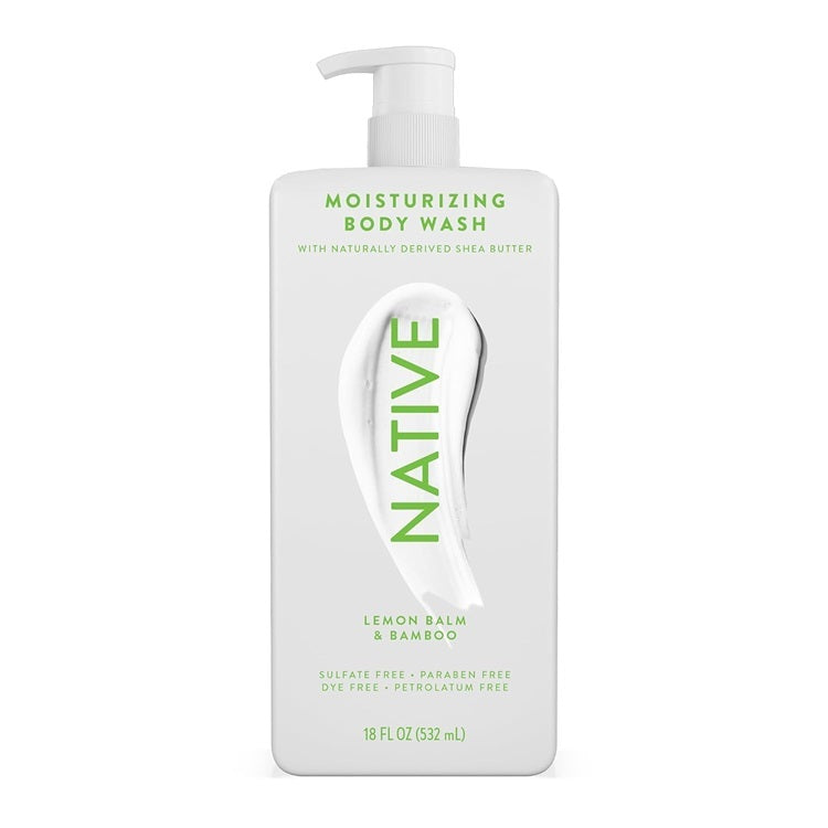 Native Moisturizing Body Wash Butter Cleanser Shower Vanilla Moisturiser Soap Lemon Jasmine Floral Sweet Warm Rich