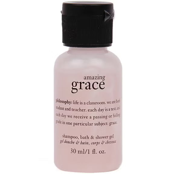 Philosophy Amazing Grace Shampoo Bath Shower Gel Softening Moisturizing Bergamot Clean Glycolic Hydrating Acid BHAs