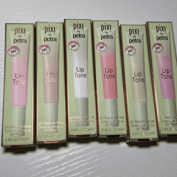 Pixi Hello Kitty Lip Tone pH Reactive Gloss Tint Stain Prettiness Sheer Pink Red Coral Berry Peach Warm