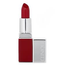 Clinique Pop Lip Color Primer Rouge Intense Base Passion Pop Lipstick Long Lasting Moisturizing Creamy Bold Red Shade